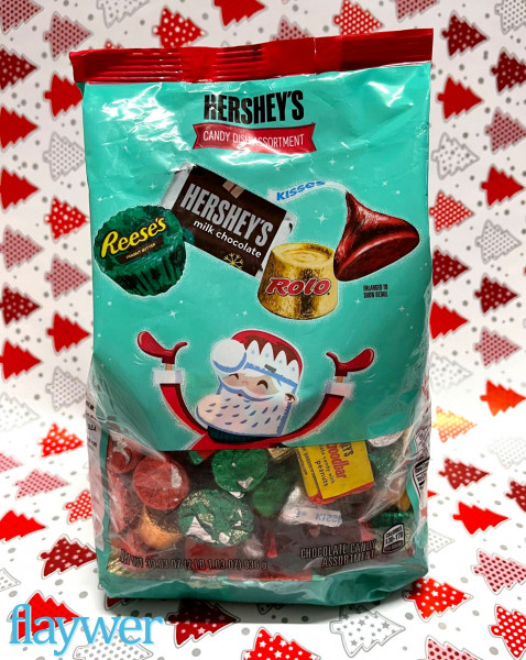 HERSHEY'S, REESE'S und ROLO Weihnachts-Süßigkeiten Mischbeutel