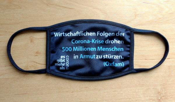 Mehr als Corona Mundschutz - Oxfam 500 Millionen